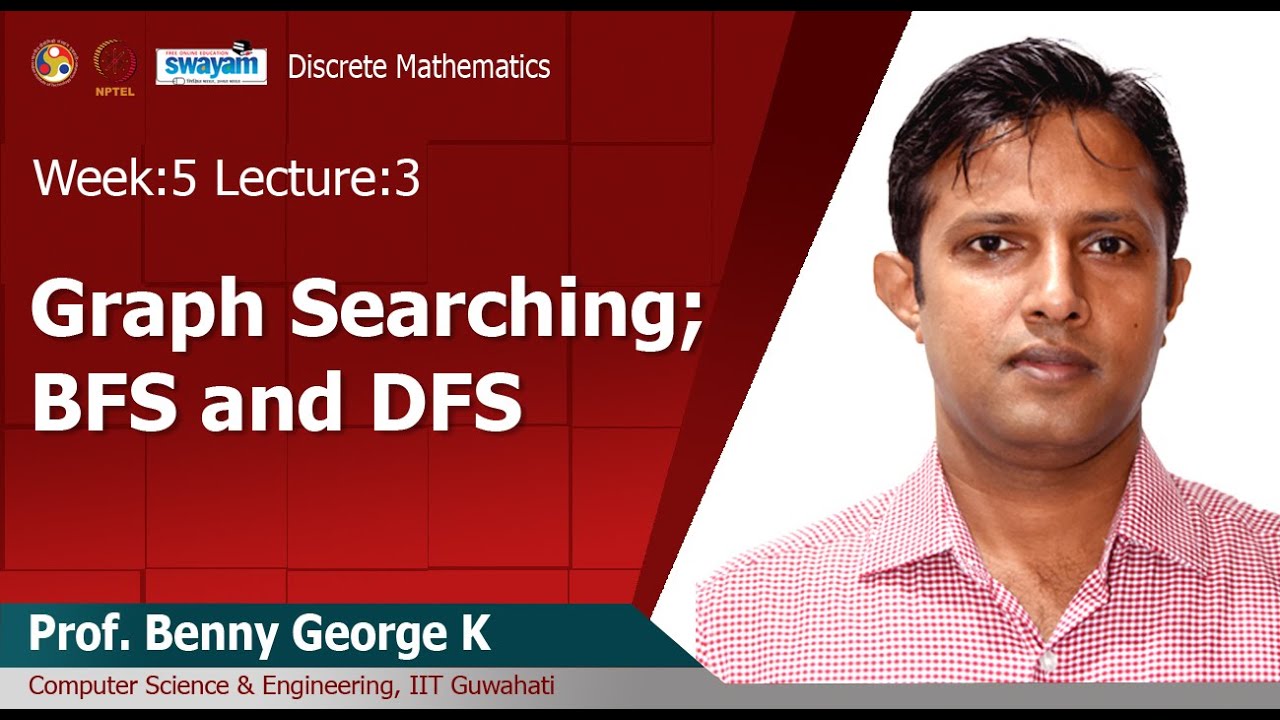 Lec 16: Graph Searching; BFS and DFS