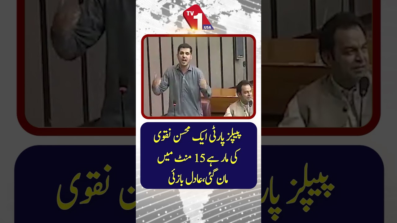 Adil Bazai: PPP Agreed in Just 15 Minutes Over Mohsin Naqvi Claim | TV One USA