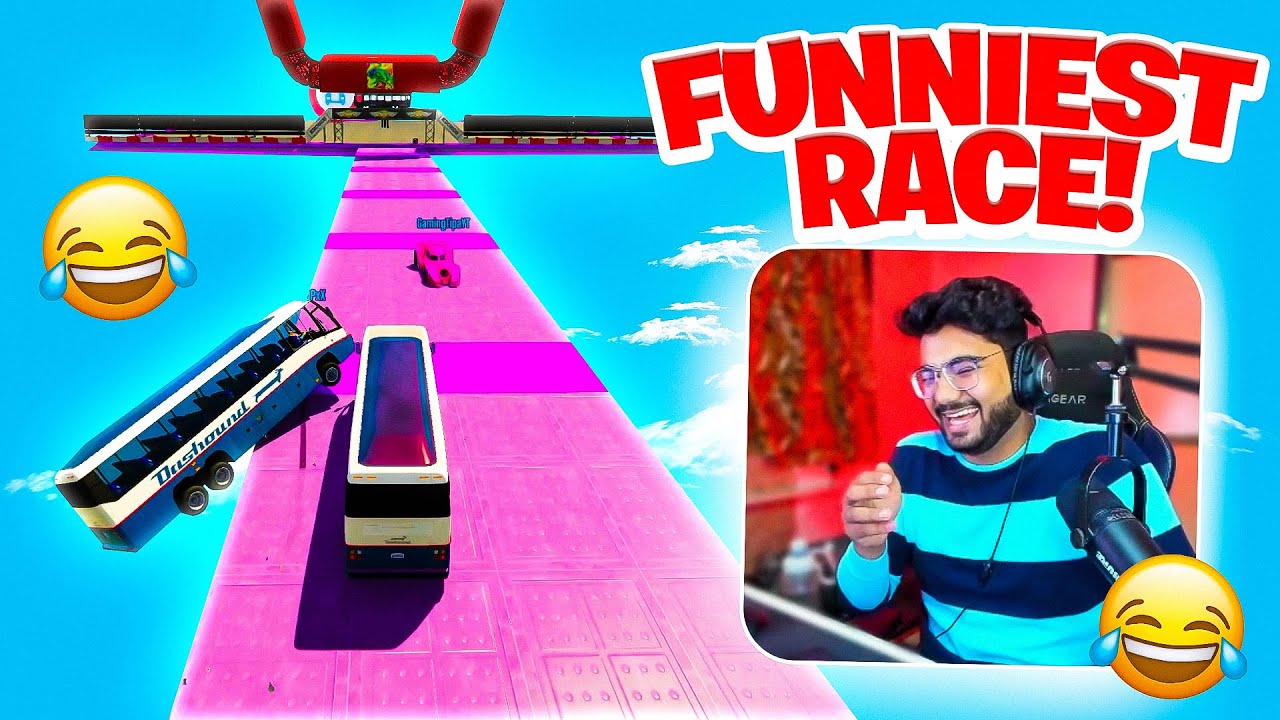 89.99% Everyone will LAUGH😂  - GTA 5 F2F Races!