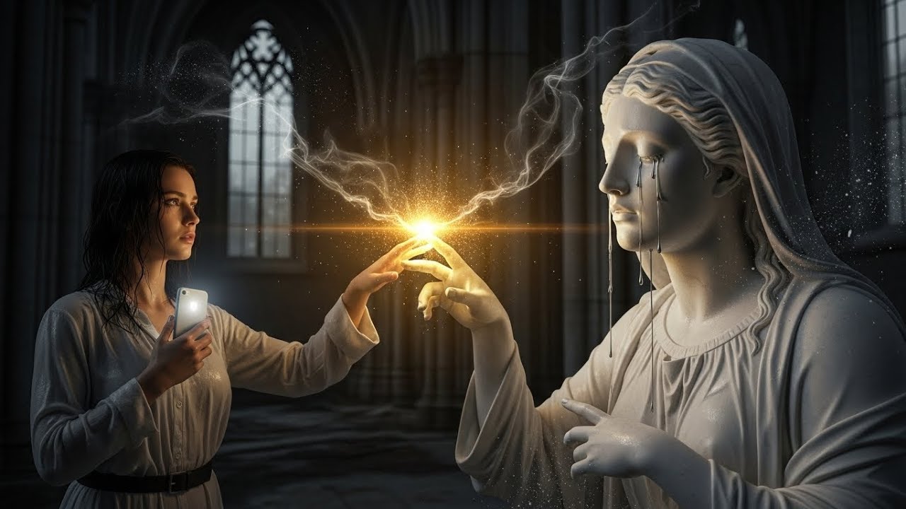 Se Topó Con Una Estatua De Luto En La Oscura Catedral - Lo Que Siguió Lo Cambió Todo Para Siempre