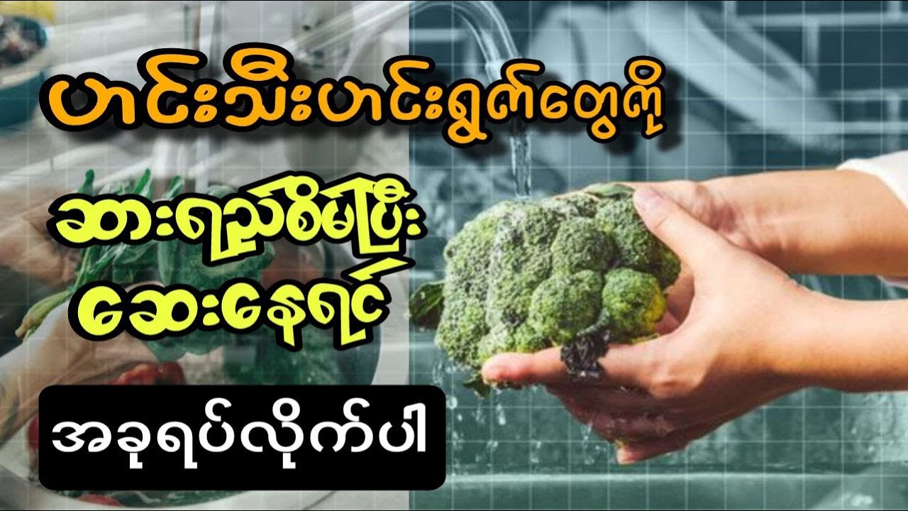 ဟင်းသီးဟင်းရွက်တွေကိုဆားရည်နဲ့ဆေးတာတကယ်ရောထိရောက်ရဲ့လား