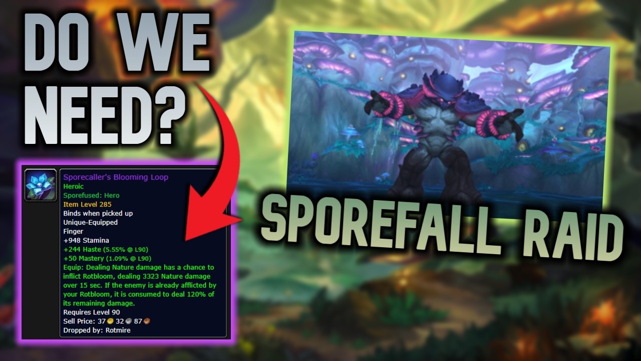 Do we ACTUALLY Need Gear from the Sporefall Raid?