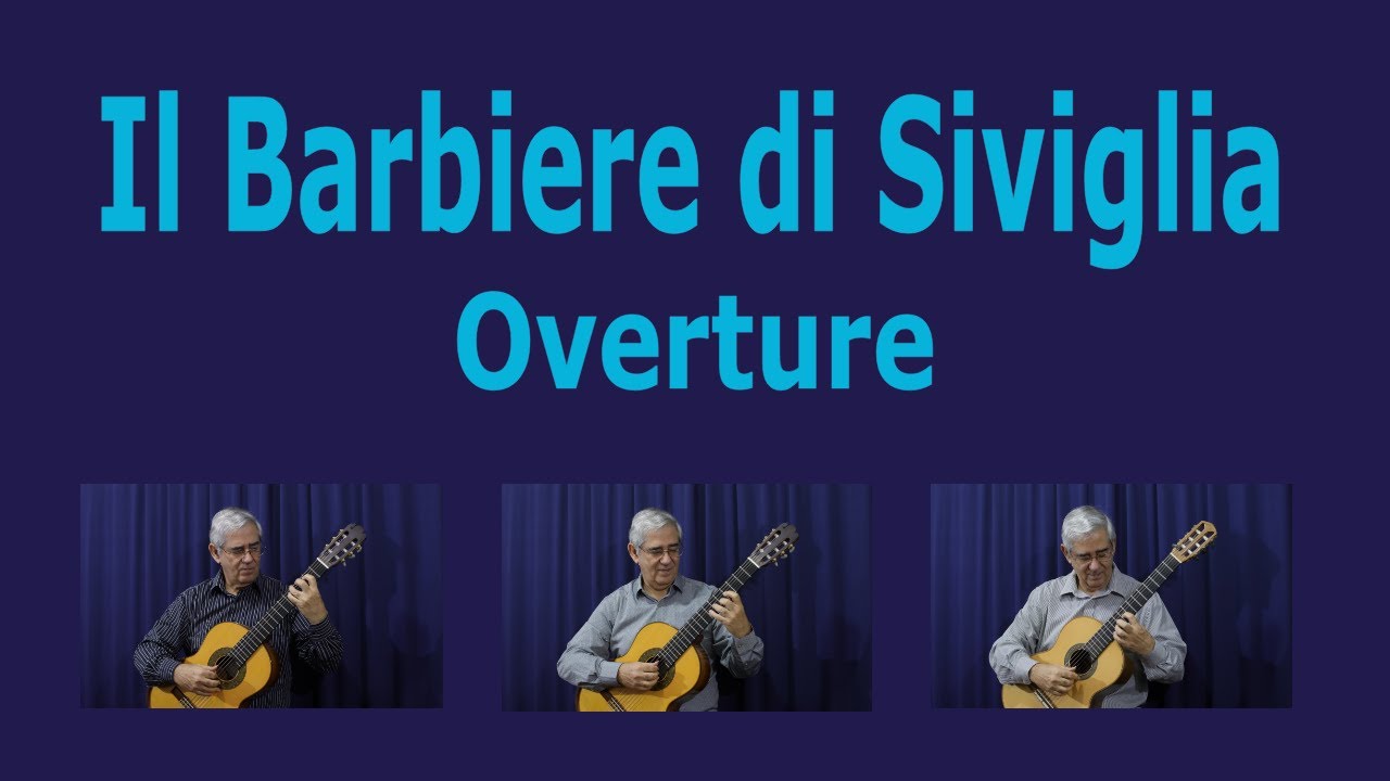 Ouverture by Gioachino Rossini, performed by Edson Lopes