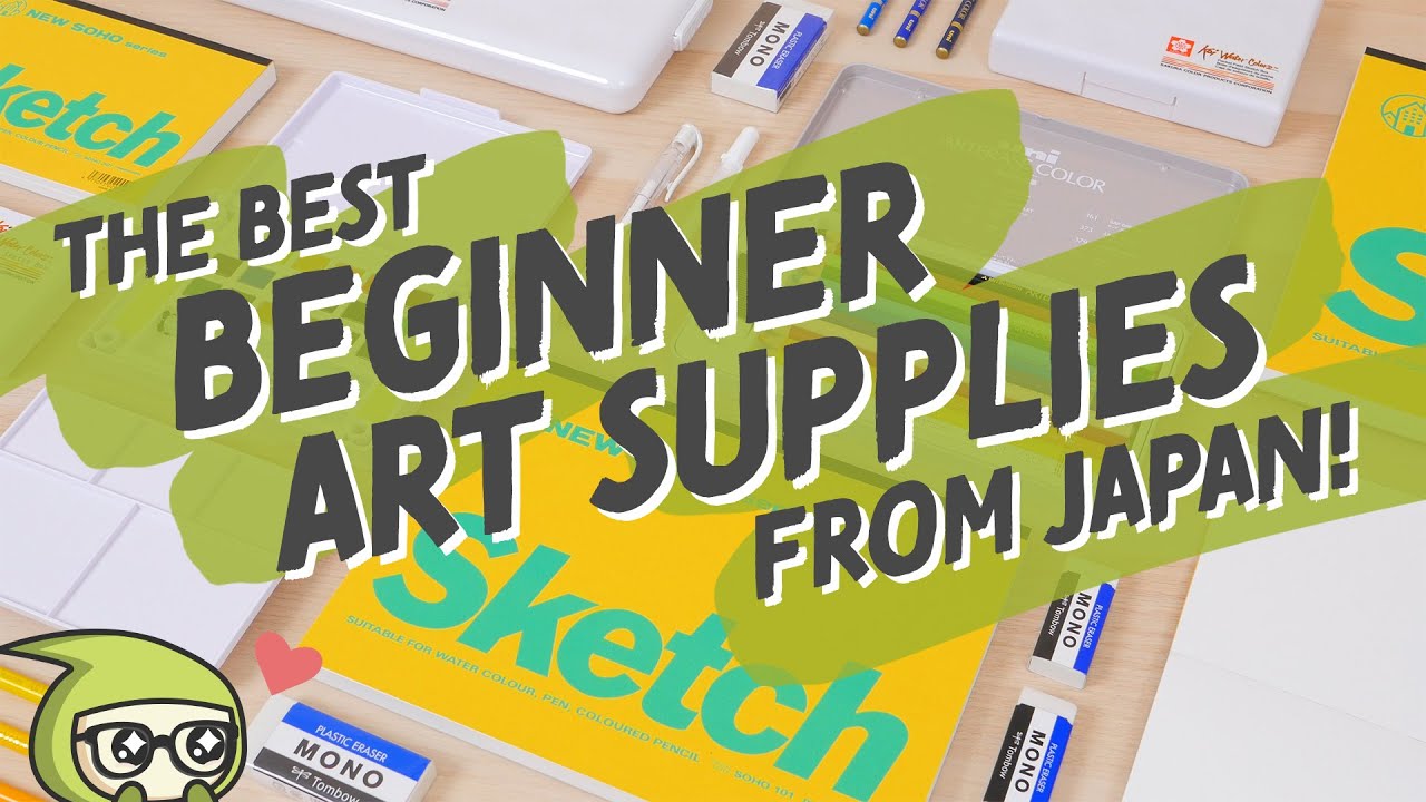 The Best Beginner Japanese Art Supplies ✨🇯🇵🎨