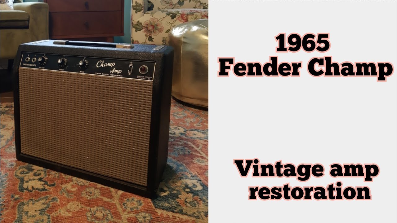 1965 Fender Champ | Vintage Amp Restoration