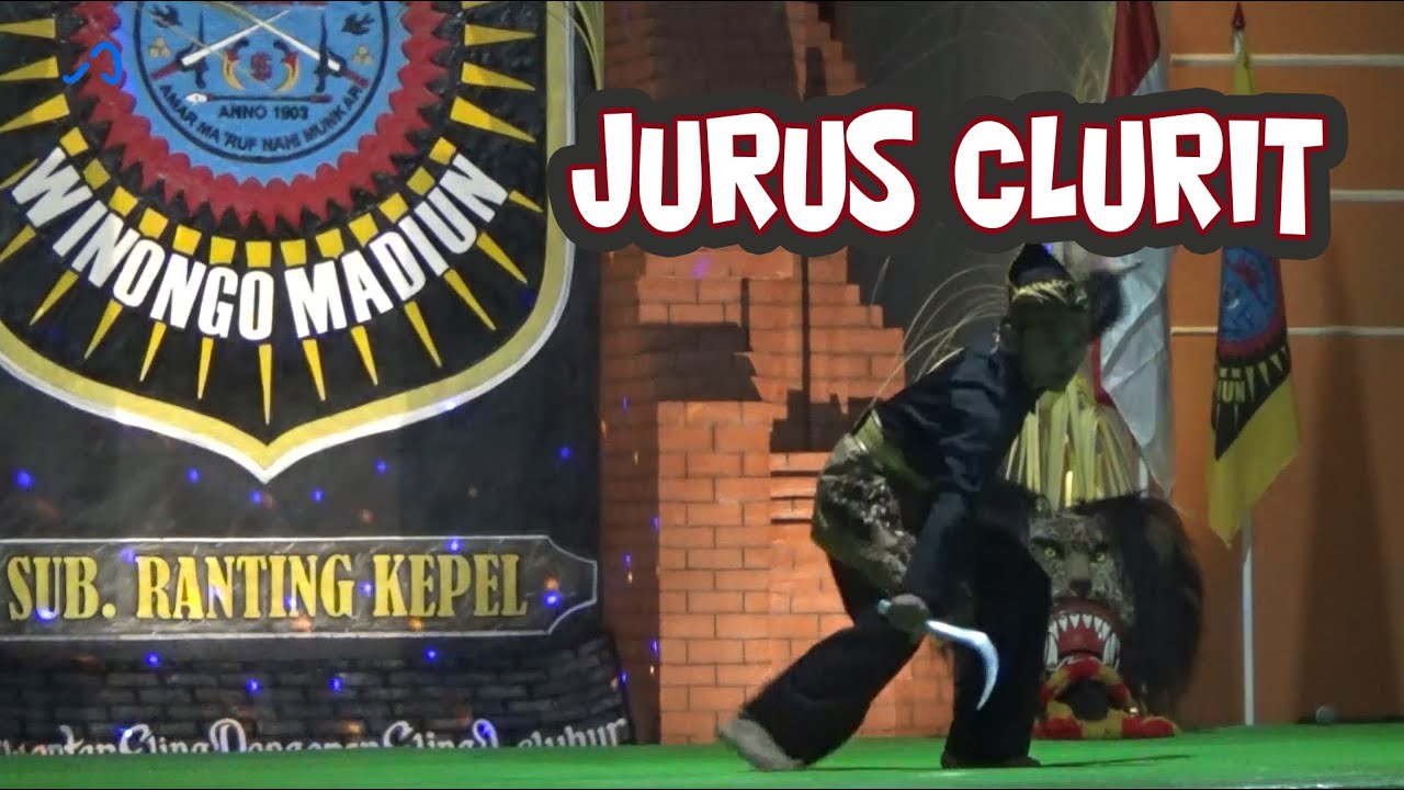 JURUS CLURIT Pencak Seni Tunggal Putra SH winongo