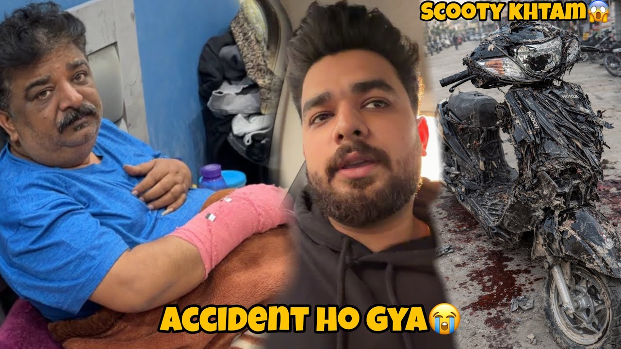 Papa ji ka accident ho gya😭 Achanak hansi ana pda😱
