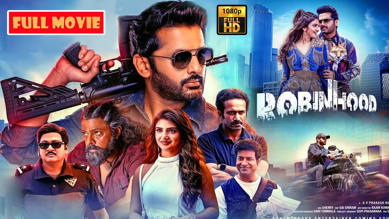 Nithiin And Sreeleela Robinhood Telugu Full HD Action Comedy Movie || @JordaarMovies ​