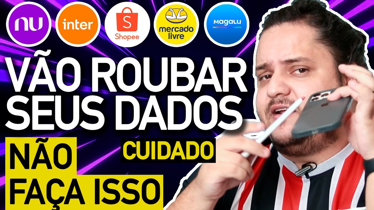 Quem comete esse erro, SOFRE GOLPE (Nubank, Inter, Mercado Livre, etc)