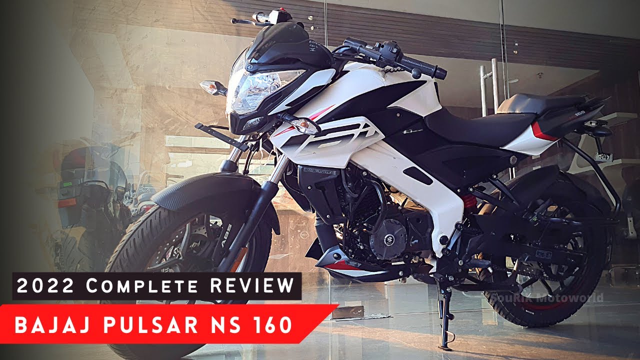 Bajaj Pulsar NS 160 BS6 Detailed Review ~ 2022 On Road Price & Mileage II New Model II NS 160 BS6 🤍