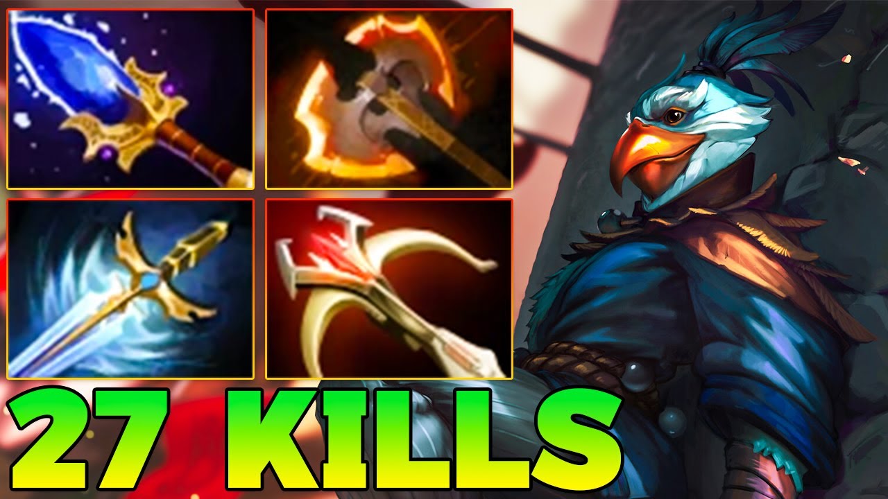 27 Kills Kez Dota !! Dota 2 Kez Safe Lane Gameplay Build Guide Tutorial 7.39 7.40