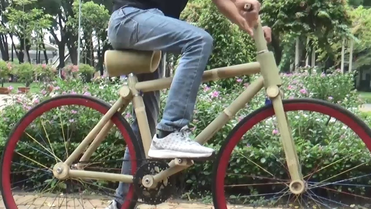 How to Make a wooden Bike - wooden bamboo at Home