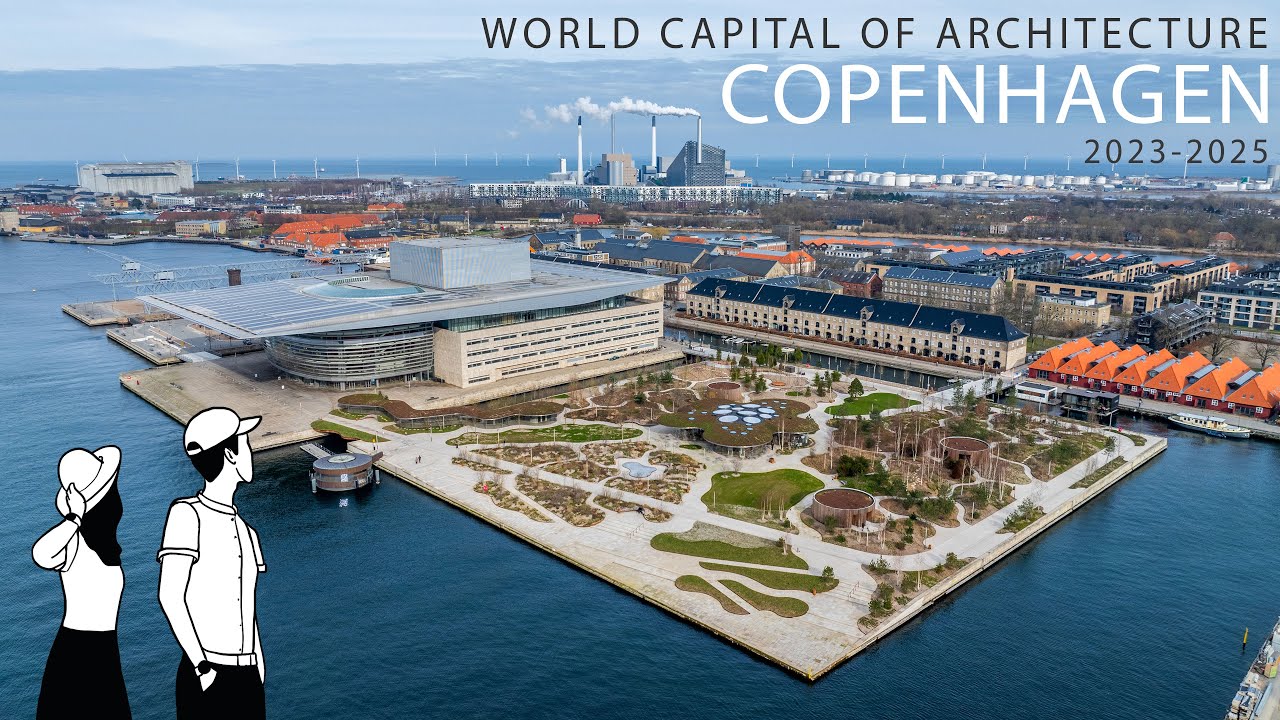 4K Копенгаген: Мировая Столица Архитектуры