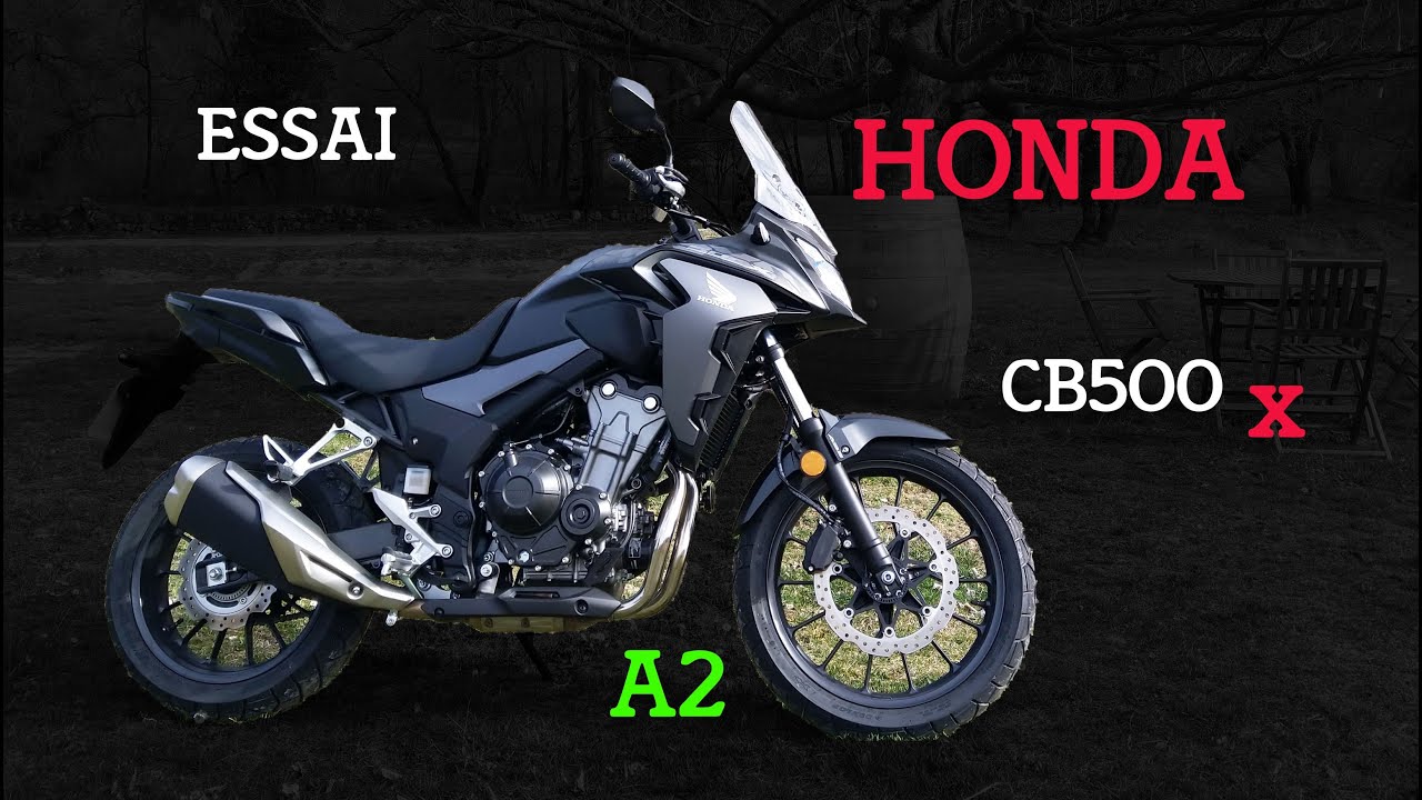 Essai Honda CB500x 2019 lors d'une sortie moto 