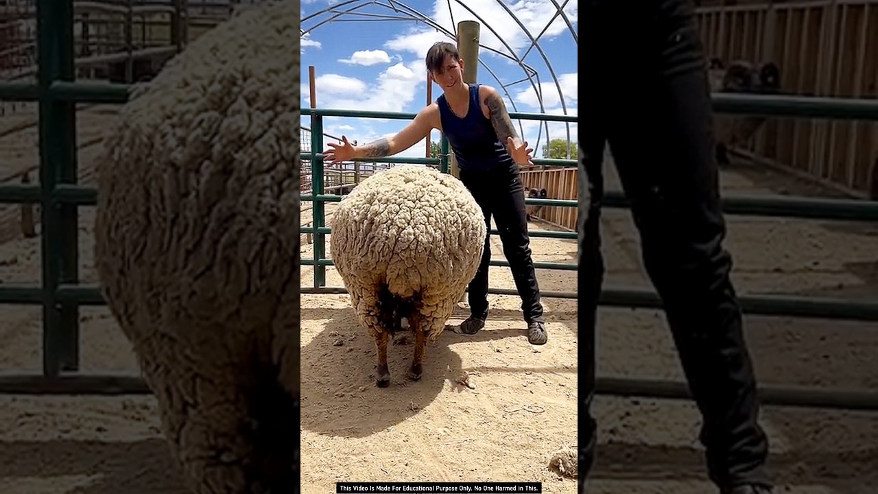 Amazing Sheep Shearing Process