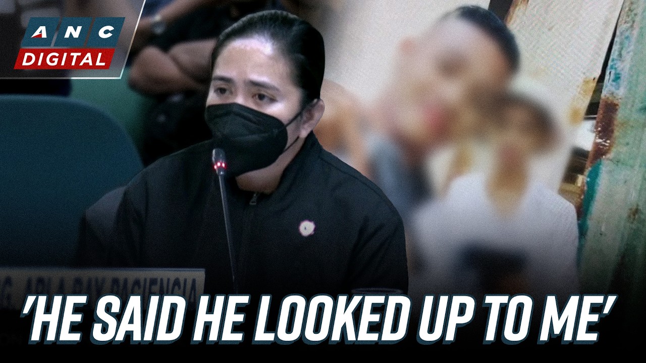 LOOK: Cop who owned gun used in Tacloban school shooting faces Senate | ANC