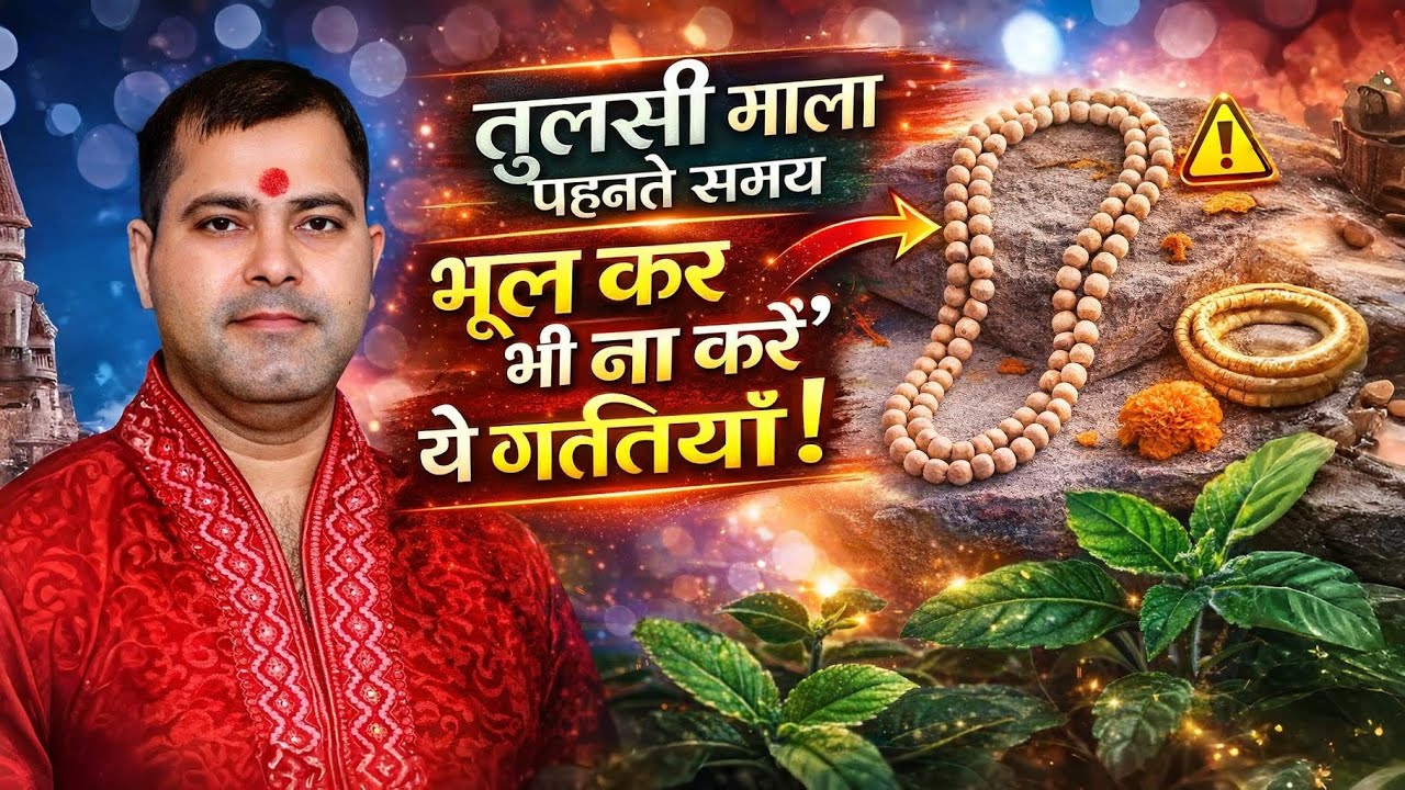 Tulsi Ki Mala | Tulsi Mala Bebefits | Tulsi Mala Pehne Ke Niyam | Tulsi Mala Ko Kon Pehan Sakta Hai