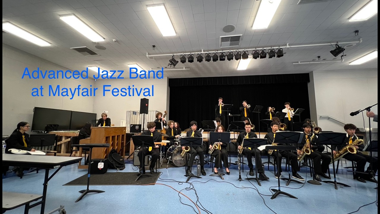 PVPHS Advanced Jazz Band at Mayfair Festival 2026