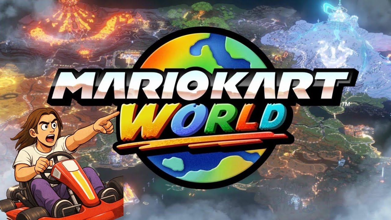 Mario Kart World es el juego mas 50/50 que he jugado. Pero me gusta.