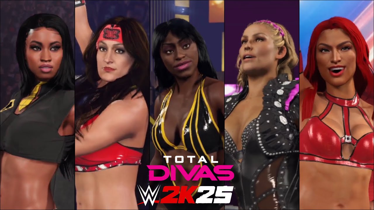 WWE 2K25 Total Divas Era
