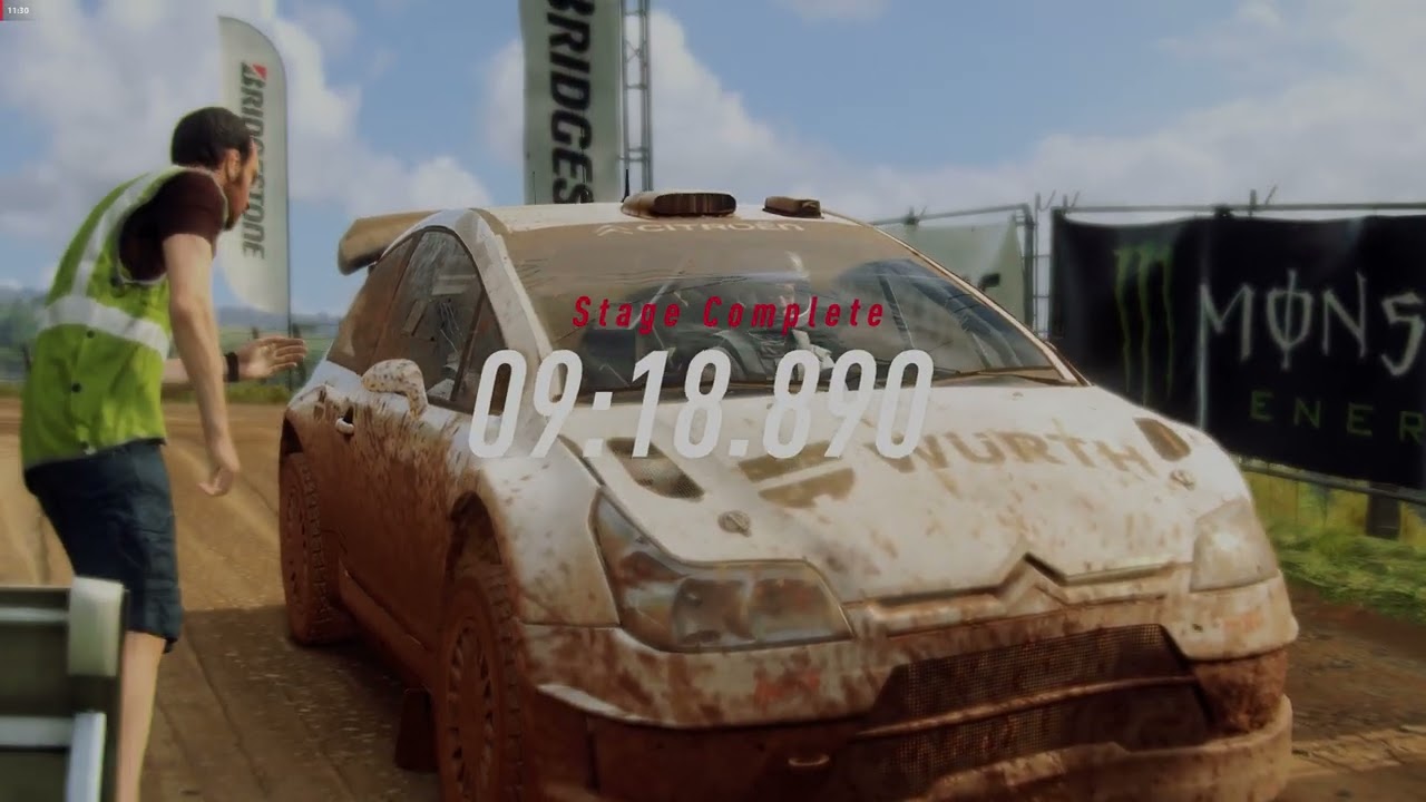 DiRT Rally 2 0 2026 01 26 Four dailies,Cockpit view,expect Subaru stage in chase.PS 5 controller PC.