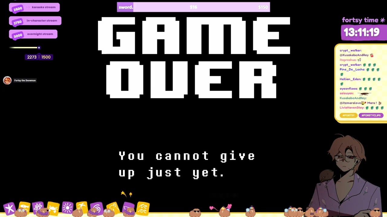 [UNDERTALE] on days like this, kiwis like you should be burning in hell