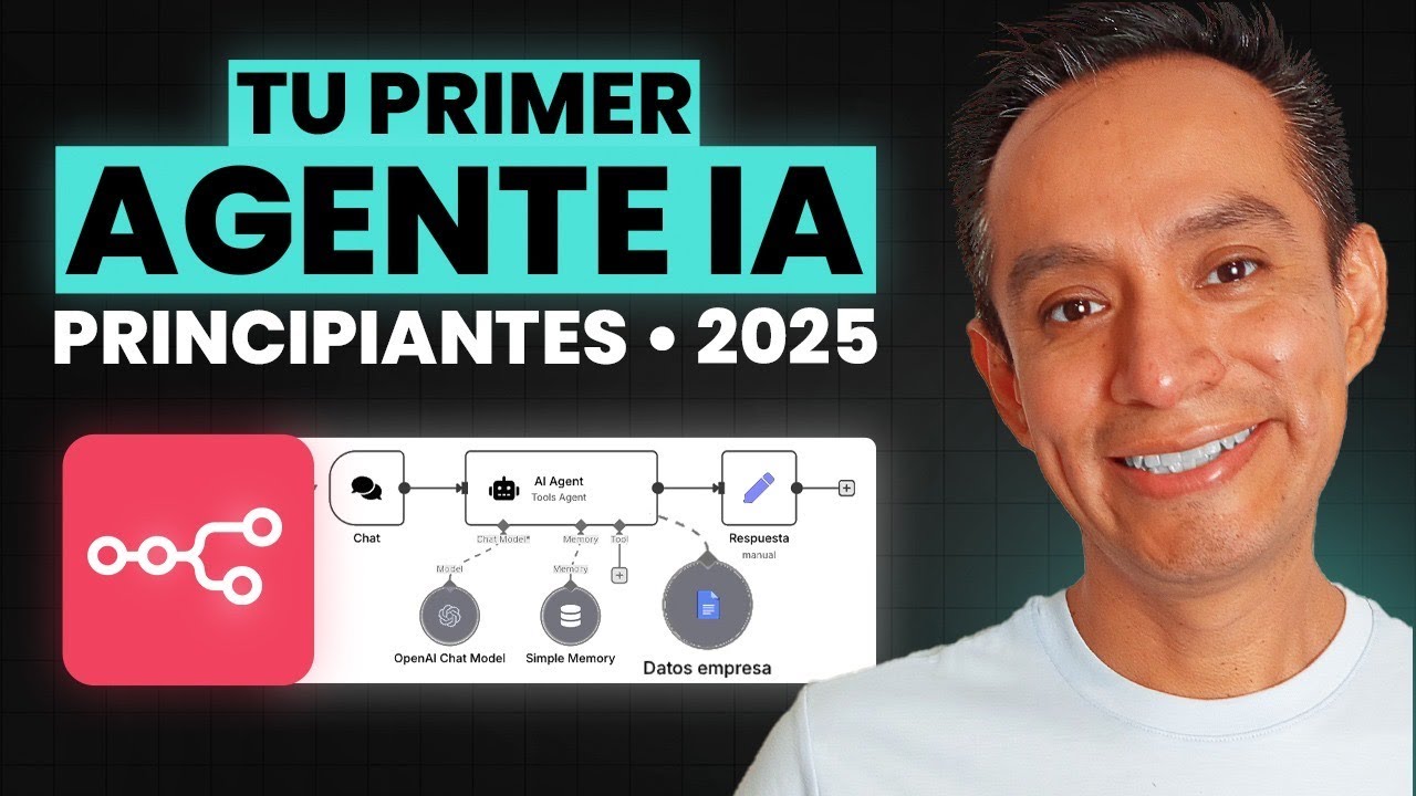 Cómo crear tu primer Agente de IA en n8n para principiantes (2025)