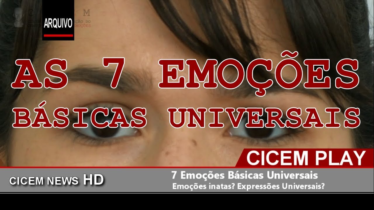 #6 - 7 Emoções Básicas Universais