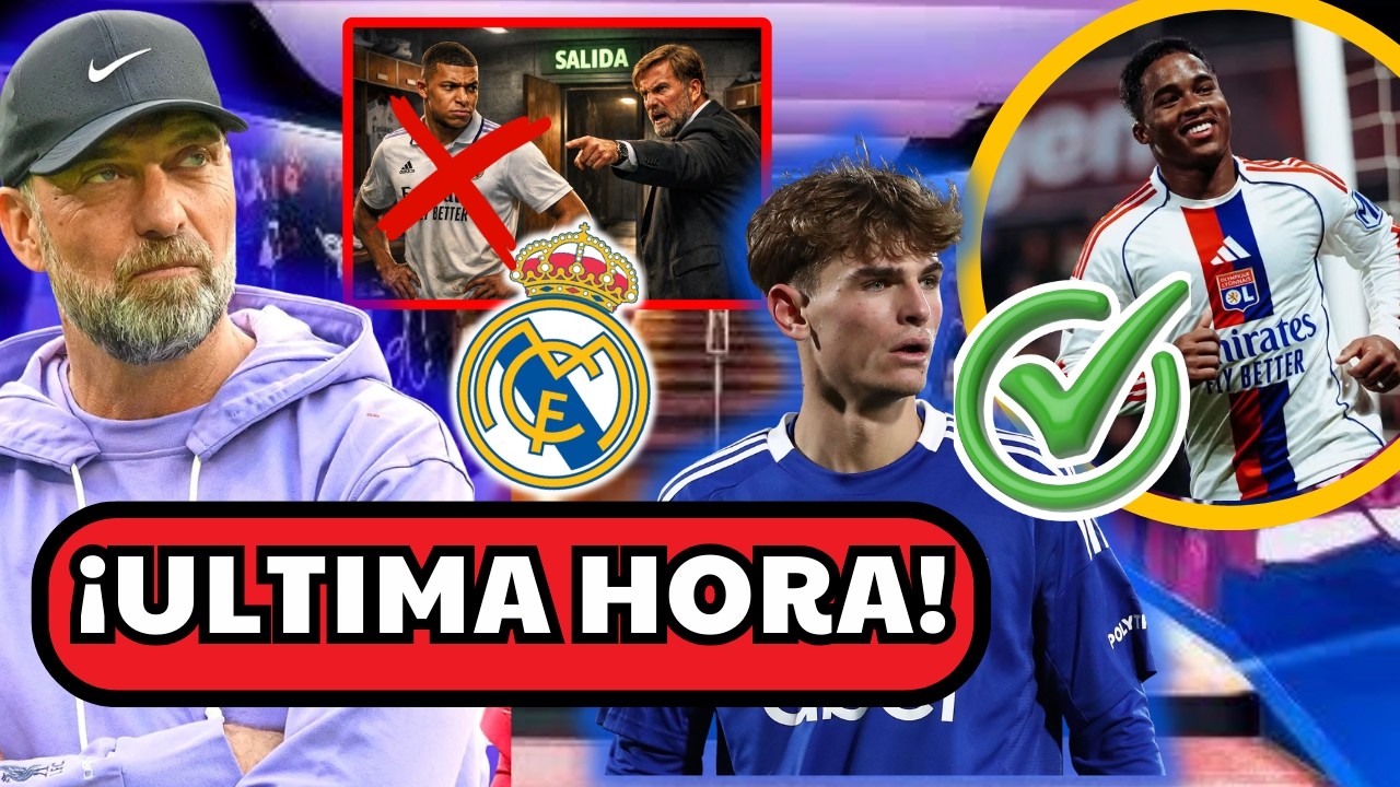 🚨¿POR QUE KLOPP QUIERE A MBAPPE FUERA? ¿TIENE RAZON? SORPRESA CON NICO Y ENDRICK NOTICIAS DEL MADRID