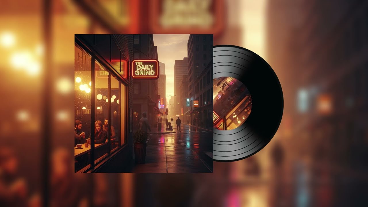 Evening Latte ☕ Cozy Nights & City Glow | FlowMuse