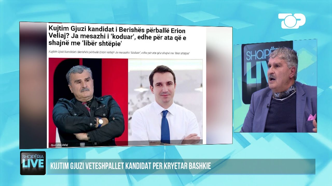 Gjuzi:Jam burrë 100 kilogramë, do zhduk Erion Veliaj nga bashkia - Shqipëria Live 19 Tetor 2022