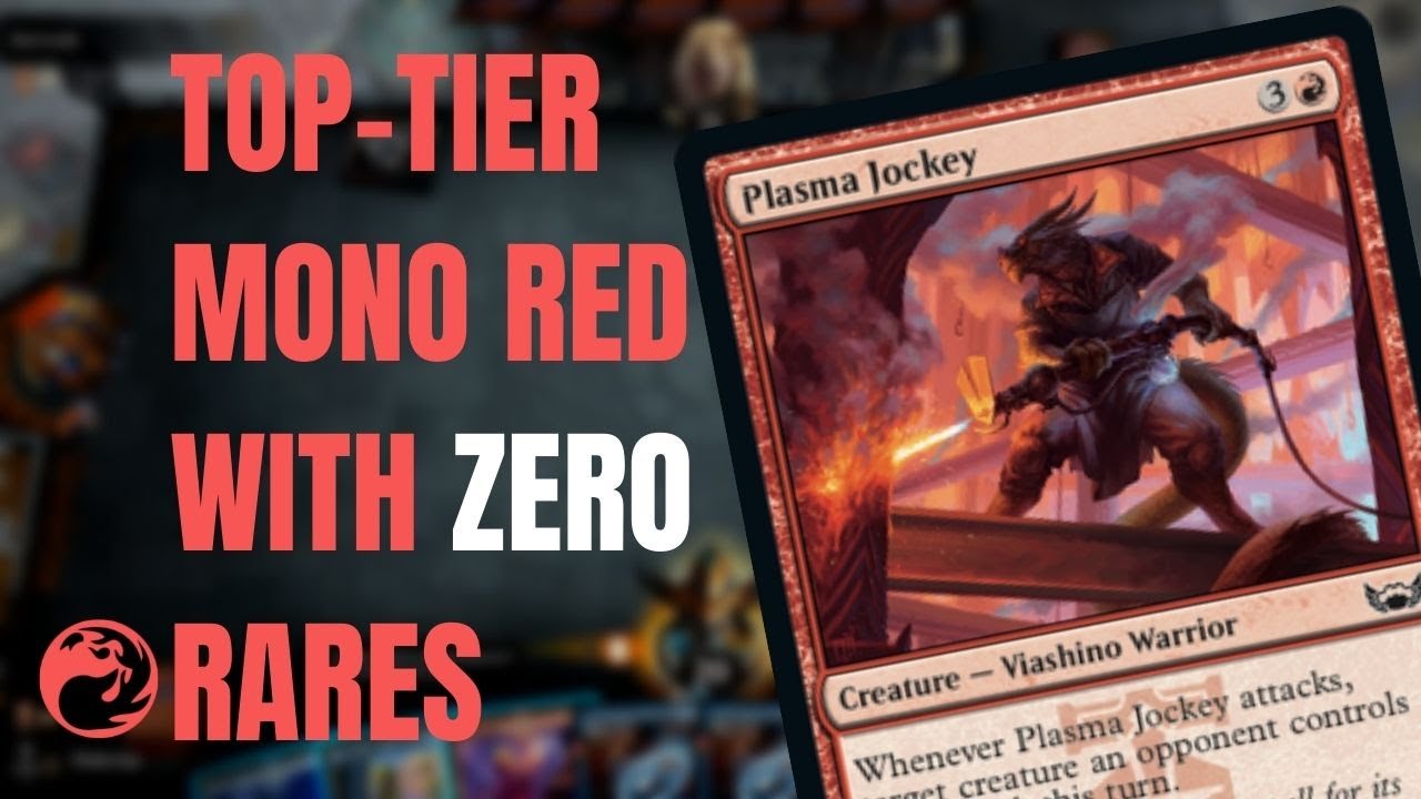 Super Budget Mono Red Aggro: New Capenna Pioneer Explorer Deck: MTG Arena: Magic The Gathering