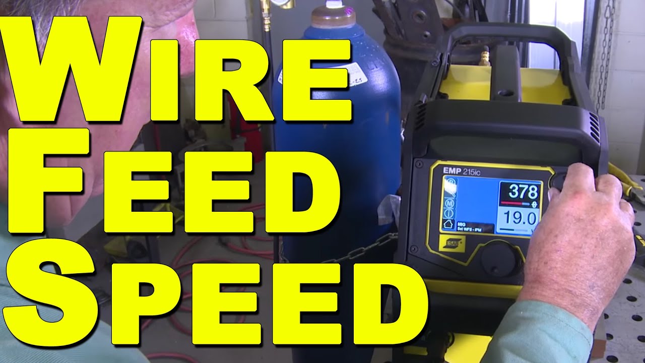 How does Wire Feed Speed Effect Your Weld? | MIG Monday