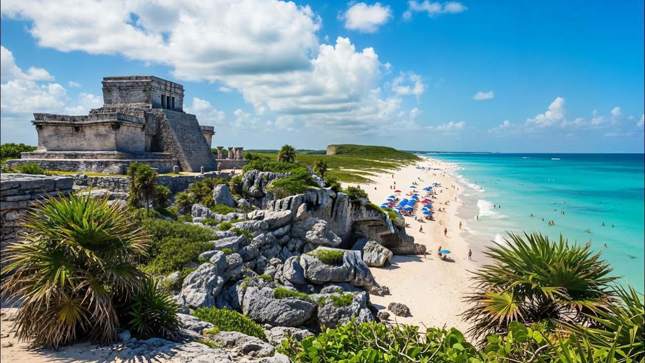 Playas y Costas Paradis&iacute;acas de M&eacute;xico 🏝️ | Paisajes Relajantes y Mar Turquesa
