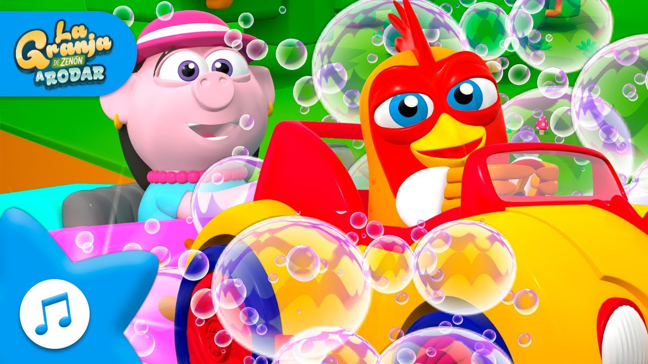 🧽 Lavando el AUTO 🚗 LA GRANJA DE ZEN&Oacute;N A RODAR 🚗 MIX 🎵 ESTRENO 🌈 DIBUJOS ANIMADOS PARA NI&Ntilde;OS