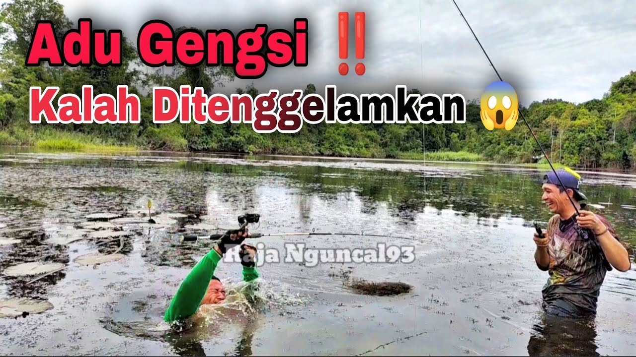 Adu Gengsi ‼️ Siapa Cepat Strike Dia Menang | Yang Kalah Tenggelam | Casting Ikan Toman Kalimantan