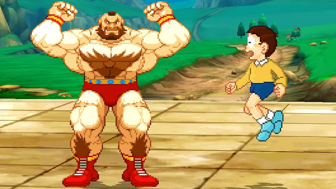 Zangief Vs. Nobita - Unlucky Boy