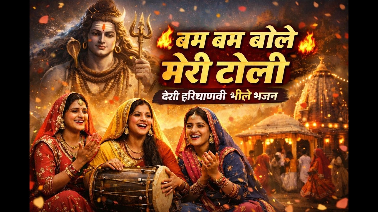बम बम बोले मेरी टोली | देसी हरियाणवी भोलेनाथ भजन 2026 | Shiv Bhajan Haryanvi #haryanvibhajan #bhajan