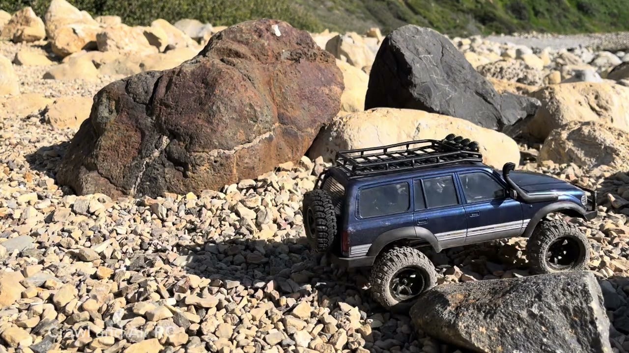 FMS FCX18 Trail Run Part 2 #fms #injora #rccrawling #fcx18 #rccrawler 