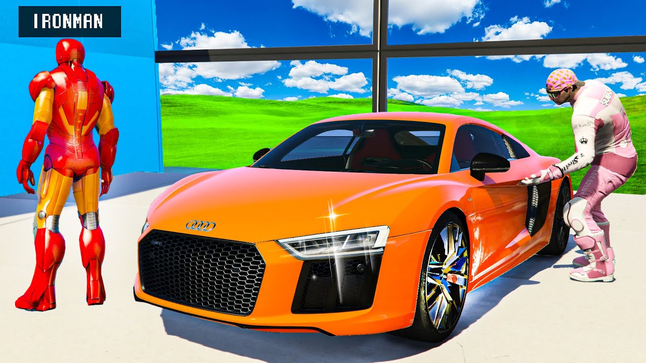 Stealing Every Car From Ironman in GTA 5