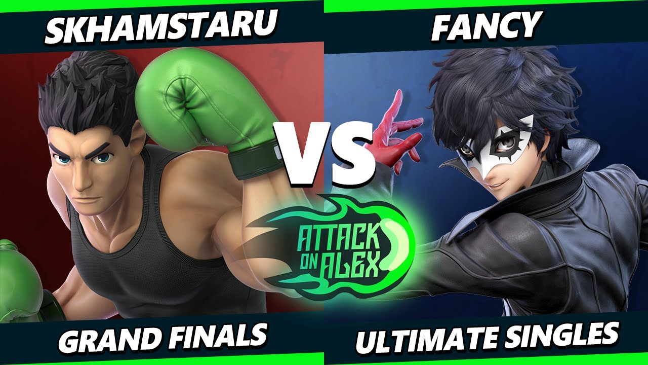Attack on Alex 37 GRAND FINALS - Fancy (Joker) Vs. SKhamstaru (Little Mac) Smash Ultimate - SSBU