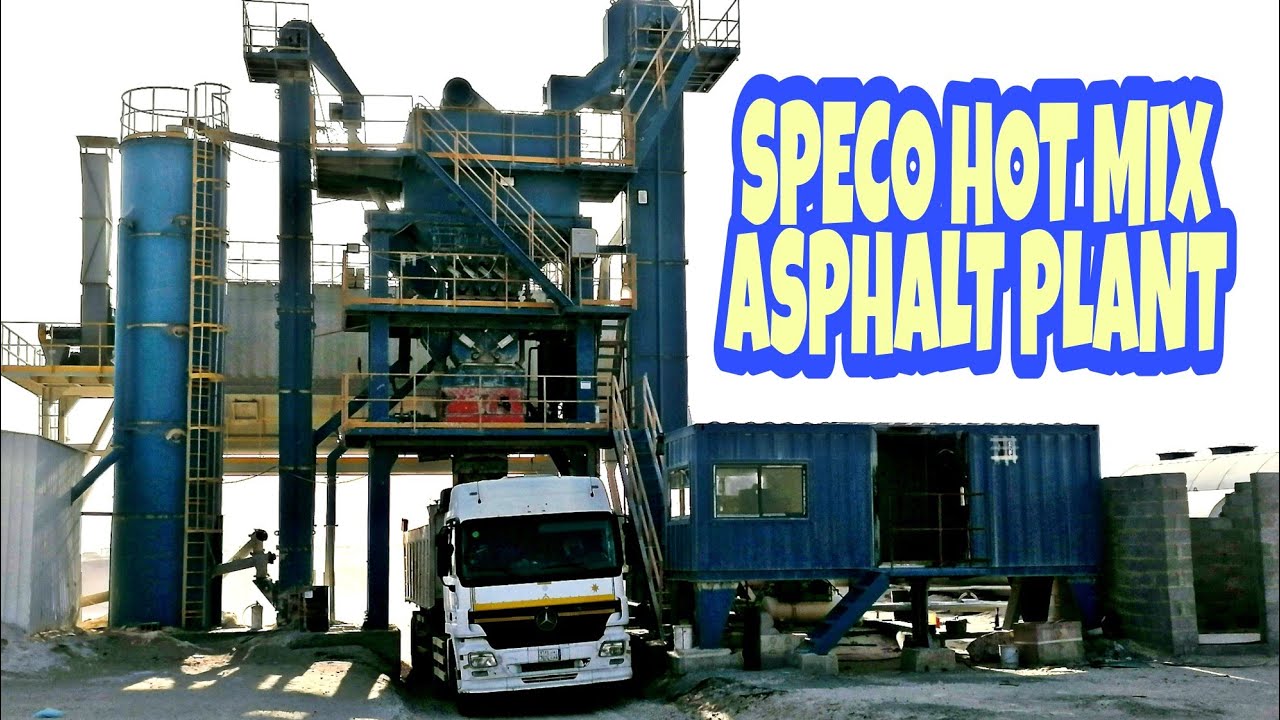 SPECO HOT MIX ASPHALT PLANT
