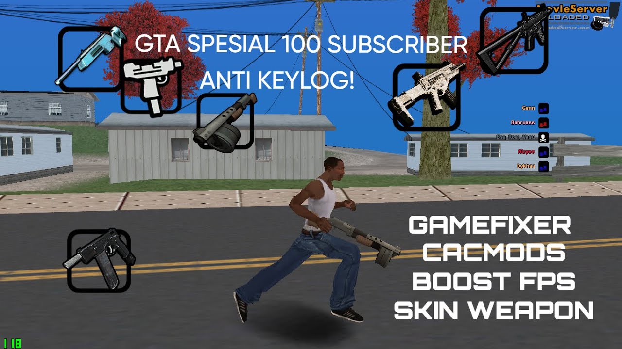 [SHARE] GTA SPESIAL 100 SUBSCRIBER BOOST FPS!
