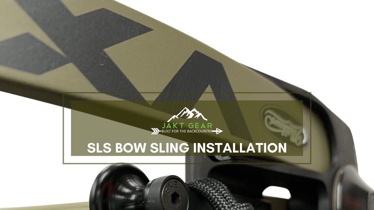 My Sling-A-Ling Silent Lock System Bow Sling Installation for Mathews SCS