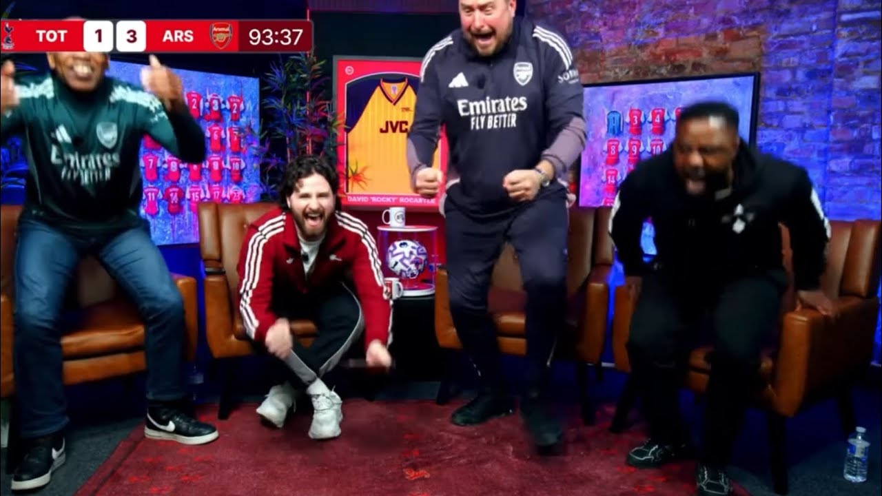 Tottenham 1-4 Arsenal GOAL REACTIONS
