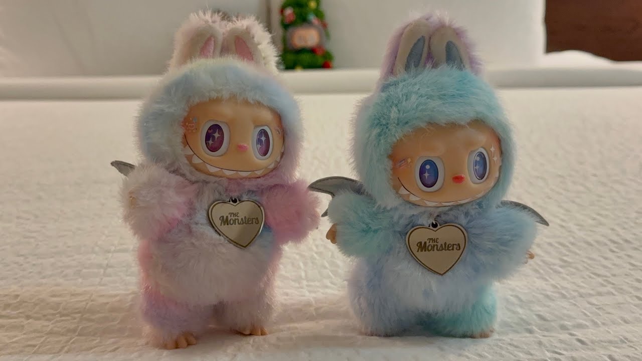 ASMR - Unboxing custom monsters - Travel edition - Labubu/Lafufu
