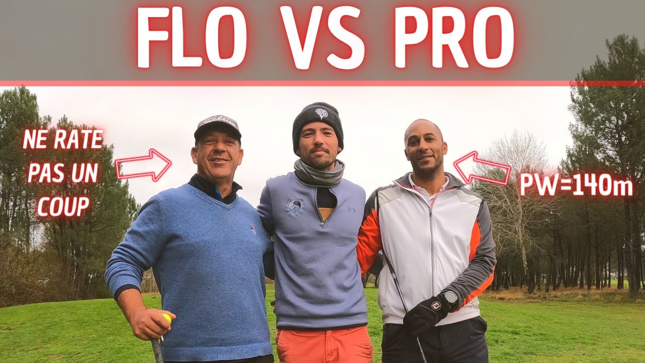 FLO VS PRO (senior) au golf Bluegreen de Pessac - Ça joue super solide !
