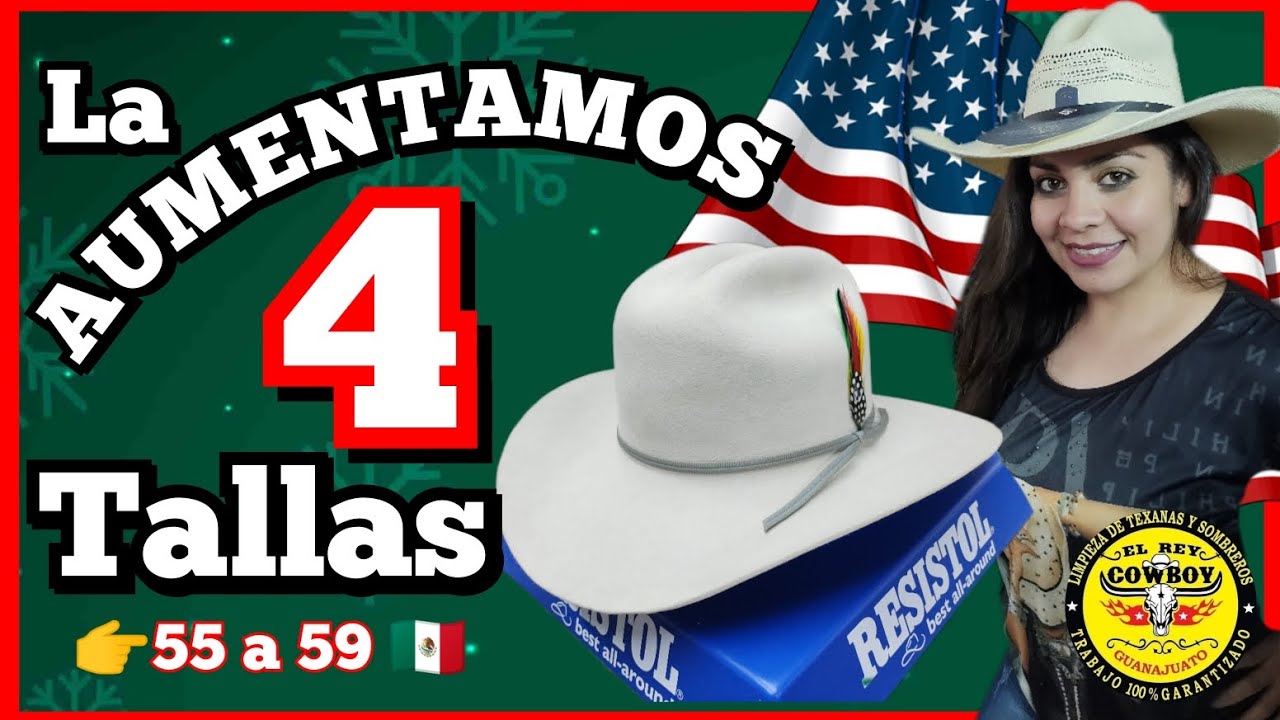 LA QUISIERON 4 TALLAS MAS GRANDE -  RESISTOL HAT 4X 🤠🇺🇸🦫 (Proceso Completo)