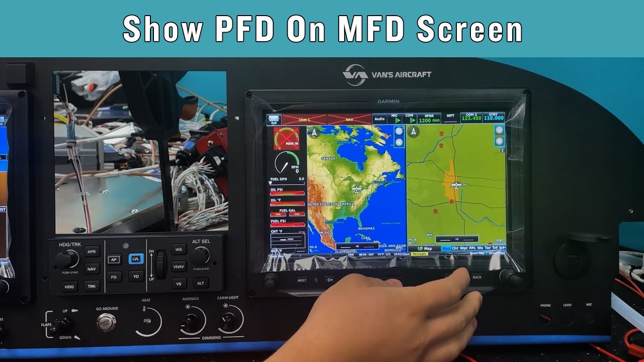 Show PFD On MFD Screen Tech Tip