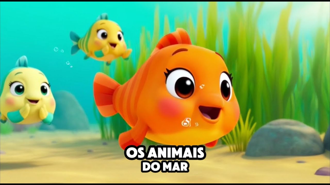 Fundo do Mar | Video Educativo Infantil | Nome dos Animais